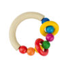Goki Greifling halbrund mit Perlen und 2 Ringen